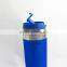 Colorful popular travel mug inter stainless steel outer platic with PP lid, easy to open