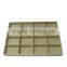 Wood box necklace tray packaging box pu jewelry display tray G-16