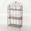 American household wrought iron bookcase creative bookself