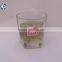 unbreakable squared shaped transparent glass drinking cups