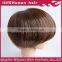 Genuine indian human hair Elegant Hair Wholesale invisible mens toupee / men hair piece