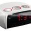 Customised Design PLL Dual Alarms Light Rim Clock Radio