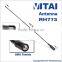 VITAI RH-773 144/430MHz 10W 2.15dBi SMA/BNC Connector 40/48cm Handheld Radio Antenna