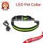 Rechargeable LED Electronics USB Dog Collar