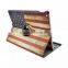 Cheaper UK USA Flag Design 360 Degree Rotating Flip Leather Stand Wallet Leather With Card Slots For iPad Mini 1 2 3 TB-0324