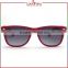 Laura Fairy Fashion Handmade Red Full Frame Wide Temple Acetate Sunglasses For Women