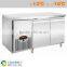Three Refrigerated Pizza Frozen Prep WorkTable