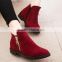 Professional rain boots women denim ankle boots women with CE certificate XT-DA0768