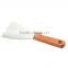 supply plastic putty knife with wooden handle