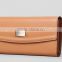 Dongguan factory leather women wallet high quality lady purse taobao elegant clutch bag 2016