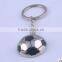 Fashion design zinc alloy metal soccer keychain