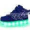 Hot Sale Kids Girls Boys LED Sneakers Luminous Casual Simulation Flashing Usb Charger Led Light Up Kids Shoes