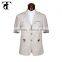 Pocket Flap Design Oem Short Sleeve Polyester/linen Cloth Man Safaris
