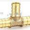 crimp fitting/brass fitting/brass adapter/high quality brass/brass connecter /crimp connecter