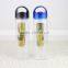 tritan water bottle with fruit infuser,fruit infuser water bottle ,fruit infuser glass water bottle