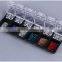 Japanses Style Mini Nail Art Storage Box 12Pots Fashion Acrylic Jewelry Box Tool
