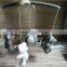 Wholesale 100% Knitted Cotton Material Bear Care Baby Crib Muscial Mobile