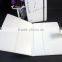 white pu custom logo printed a5 diary cover