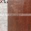 0.35mm wood color embossed printed vinyl fabric bonded with nonwoven backing for making table pad online shop china
