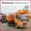 Wolwa micro auto truck crane with dilling machine or basket for sale