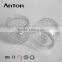 Bulk glass tall candlestick holder cheap for wedding