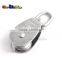 M15 Stainless Steel 304 Single Wheel Sheave Swivel Eye Wire Rope Pulley #FET002                        
                                                Quality Choice
