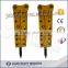 jisan hydraulic rock breaker soosan SB121 with 155mm chisel