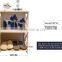 Pop style bedroom decor bedside small folding storage rack