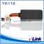 Phone number gps tracker TK116 for Vehicle with Speed Alarm,Geo-fence Alarm,Power disconnect Alarm,SOS Alarm