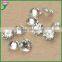 factory sale machine cut shining cubic zirconia round brilliant cut diamonds