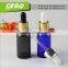 30ml clear amber glass E liquid e juice dropper bottle with OEM cardboard tube packaging