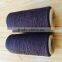larggest exporter Nm20/1 black color cotton glove yarn