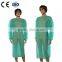 Disposable Long Sleeve Blue Isolation Operation Gown