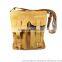 Cow leather crossbody handbag SH-001