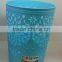 colorful plastic dust bin without lid,waste bin,dustbin