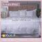 Linen Pro Full Size Satin Feather Pathern Pure Cotton Hotel Linen Bedding Set
