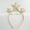 Glitter star hair clasp for girls hair decoration headwear hair hoop