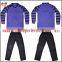 Purple Kids Football Uniform Cheap Goalie Jersey Goalkeeper Uniform