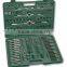 110pc alloy steel mertic or sae tap and die set in tool