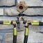 Garden Hose 2 Way Splitter - Solid Brass Y Tap Connector Valve - Leak Free Warranty