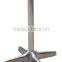 Dining table aluminum cheap pedestal base F3H5