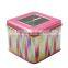 PVC window Package Metal Box, tin boxes for watch package with PVC window see inside watch USB tin box for wholesale