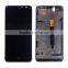 Original Genuine LCD Screen Display With Touch Screen And Frame Assembly For Nokia Lumia 1320 - Black