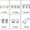 plastic round ball cabinet door knob
