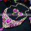 2016 New Fashion Necklace Earrings Bridal Elegant Wedding jewelry set Gorgeous Bridal crystal jewelry set