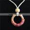 hand made Breastfeeding Crocheted Wood Teething Ring