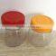2016 new fashion sphere shape glass honey jar