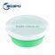 Heat Insulated Silicone Suction Lid for Bowls and Pot