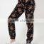 Slim Floral Print Cotton Pant and Comfortable lounge pants