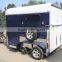 deluxe straight load horse floats with horse fence/yard